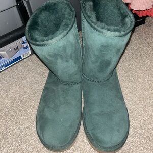 UGG Women's Forest Green Winter Boots